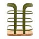 Εικόνα της Θήκη Για Κουτάλες Estia Bamboo Essentials Μεταλλική 12x12x14.5cm Λαδί 01-14155