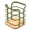 Εικόνα της Θήκη Για Κουτάλες Estia Bamboo Essentials Μεταλλική 12x12x14.5cm Λαδί 01-14155