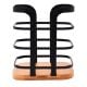 Εικόνα της Θήκη Για Κουτάλες Estia Bamboo Essentials Μεταλλική 12x12x14.5cm Μαύρη 01-13219