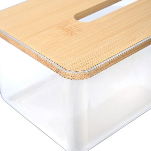 Εικόνα της Θήκη Για Χαρτομάντηλα Estia Bamboo Essentials 23x13x10cm 02-17682