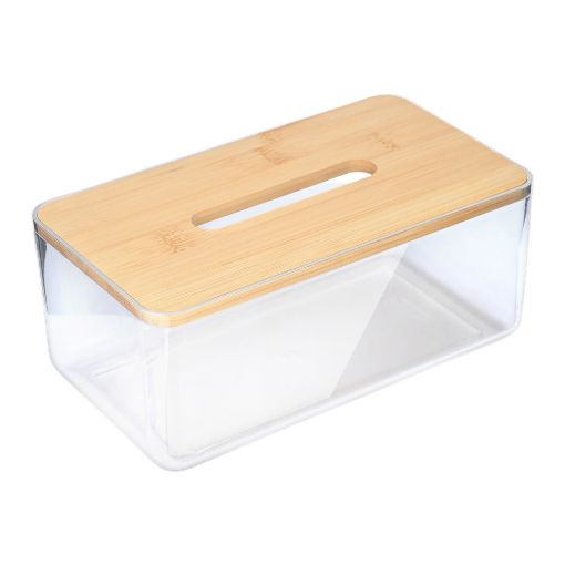 Εικόνα της Θήκη Για Χαρτομάντηλα Estia Bamboo Essentials 23x13x10cm 02-17682