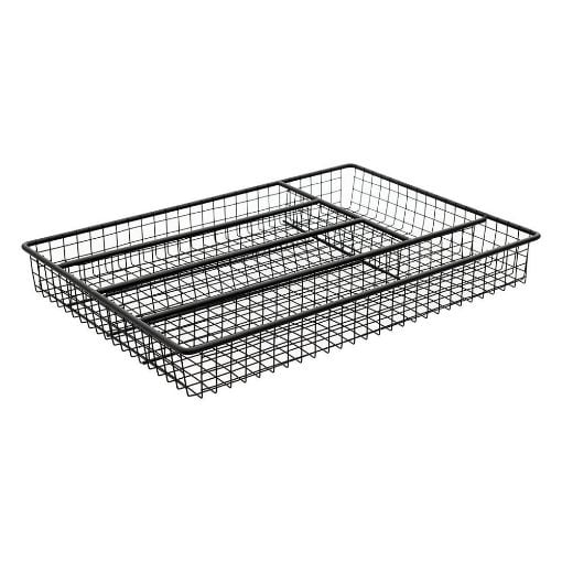 Εικόνα της Θήκη Συρταριού Estia Metal Black Μεταλλική 36x26cm Μαύρη 01-5658