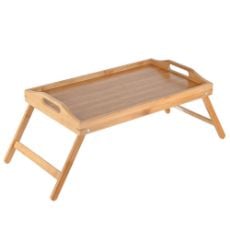 Εικόνα της Δίσκος Σερβιρίσματος Estia Bamboo Essentials 50x30x21cm Με Αναδιπλούμενα Πόδια 02-18184