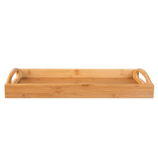 Εικόνα της Δίσκος Σερβιρίσματος Estia Bamboo Essentials 44x29.5x5.5cm Με Λαβές Μεταφοράς 01-12953