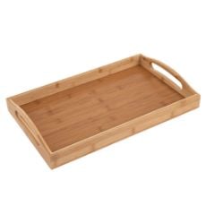 Εικόνα της Δίσκος Σερβιρίσματος Estia Bamboo Essentials 44x29.5x5.5cm Με Λαβές Μεταφοράς 01-12953