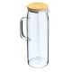Εικόνα της Κανάτα Estia Bamboo Essentials Γυάλινη 1500ml Με Καπάκι 01-19594