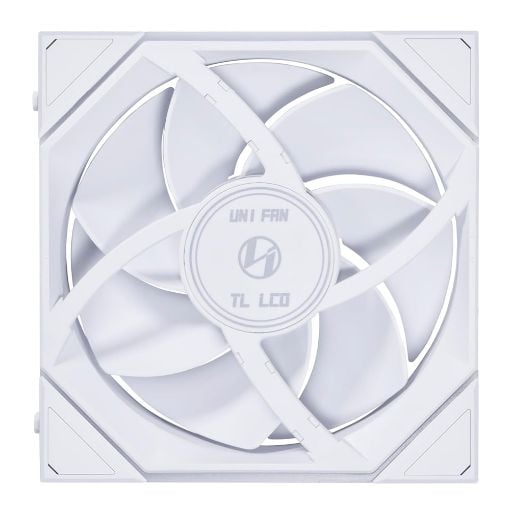 Εικόνα της Case Fan Lian Li UniFan TL LCD 140mm White G99.14TLLCD1W.00