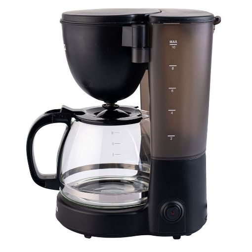 Εικόνα της Καφετιέρα Φίλτρου Estia Black Plus Πλαστική 750w Με Γυάλινη Κανάτα 1.25lt 06-10058