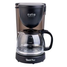 Εικόνα της Καφετιέρα Φίλτρου Estia Black Plus Πλαστική 750w Με Γυάλινη Κανάτα 1.25lt 06-10058