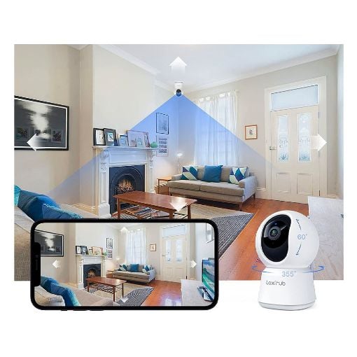 Εικόνα της Indoor Wireless IP Camera Laxihub P2T Pan/Tilt 2K