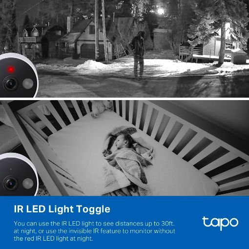 Εικόνα της Wireless IP Camera Tp-Link Tapo C120 Starlight Zoom 2K