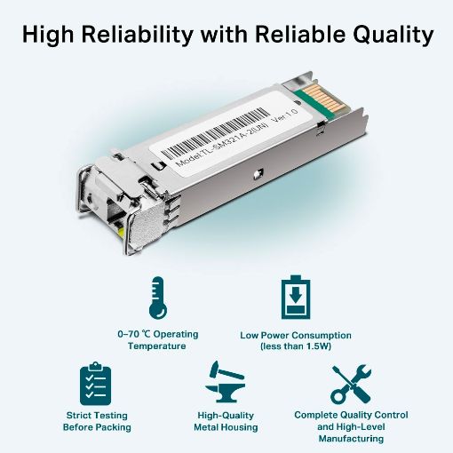 Εικόνα της Tp-Link 1000Base-BX WDM Bi-Directional SFP Module TL-SM321A-2