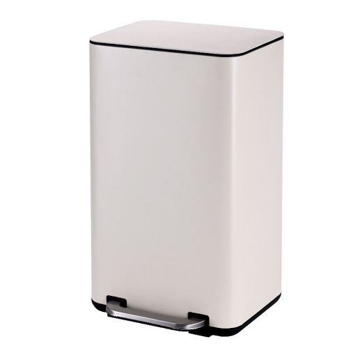 Εικόνα της Κάδος Απορριμμάτων Estia Cubic Soft Close 30lt Ivory 01-21009