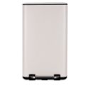 Εικόνα της Κάδος Απορριμμάτων Estia Cubic Soft Close 30lt Ivory 01-21009