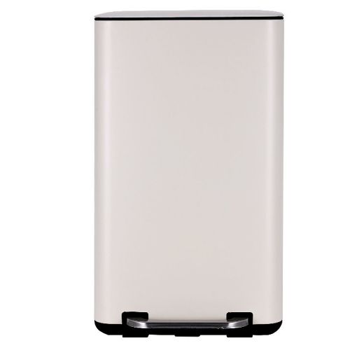 Εικόνα της Κάδος Απορριμμάτων Estia Cubic Soft Close 30lt Ivory 01-21009