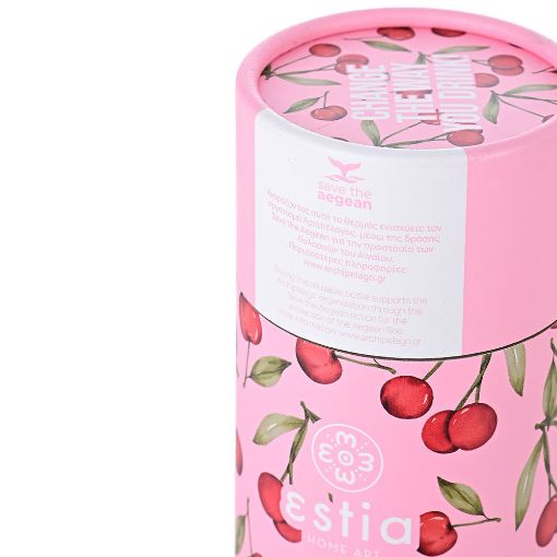 Εικόνα της Ποτήρι Θερμός Estia Travel Cup Save The Aegean 500ml Cherry Rose 01-16791