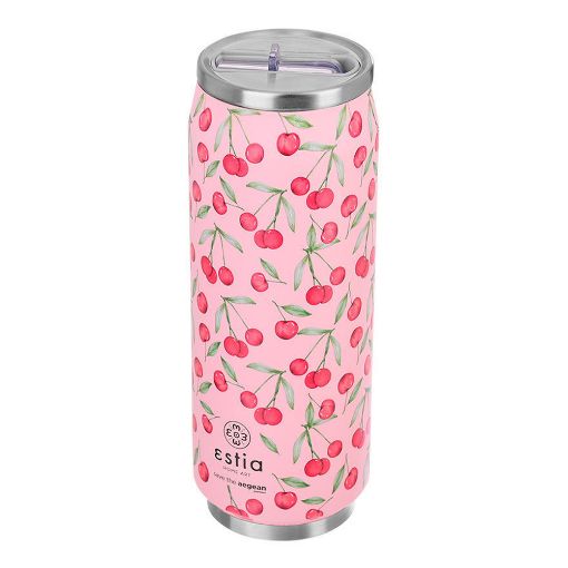 Εικόνα της Ποτήρι Θερμός Estia Travel Cup Save The Aegean 500ml Cherry Rose 01-16791