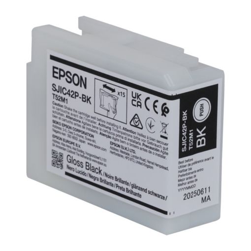 Εικόνα της Μελάνι Epson Black C13T52M140