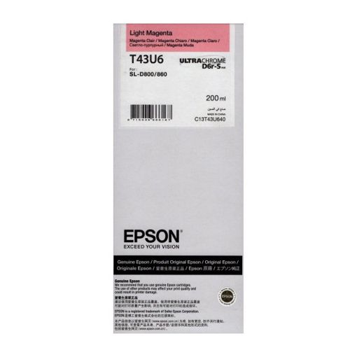 Εικόνα της Μελάνι Epson Light Magenta C13T43U640