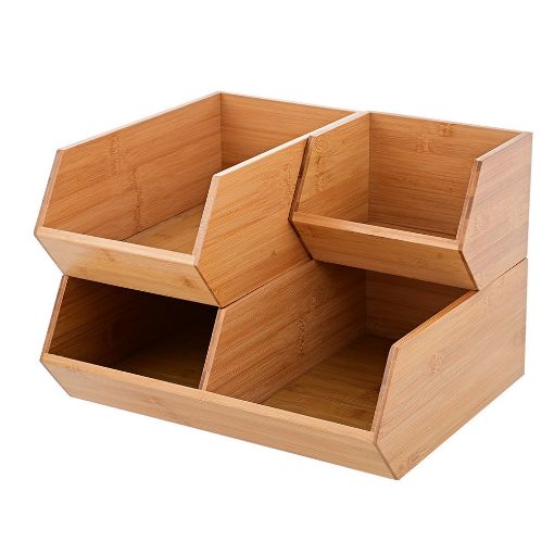Εικόνα της Κουτί Οργάνωσης Estia Bamboo Essentials 17.8x31x12.5cm 03-17590
