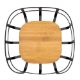 Εικόνα της Φρουτιέρα Estia Bamboo Essentials Μεταλλική 24x24x12.7cm Μαύρη 01-13226
