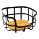 Εικόνα της Φρουτιέρα Estia Bamboo Essentials Μεταλλική 24x24x12.7cm Μαύρη 01-13226