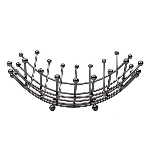 Εικόνα της Φρουτιέρα Estia Elegant Nickel Black Από Κράμα Ψευδαργύρου 01-5672