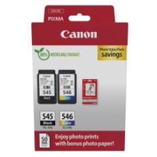 Εικόνα της Πακέτο 2 Μελανιών Canon PG-545 & CL-546 Photo Value Pack 8287B008