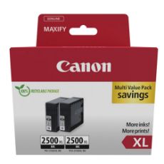 Εικόνα της Πακέτο 2 Μελανιών Canon PGI-2500XL Black 9254B011