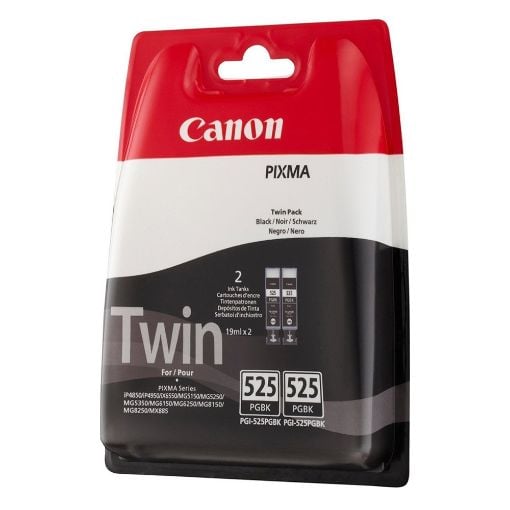 Εικόνα της Πακέτο 2 Μελανιών Canon PGI-525PGBK Black 4529B017