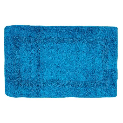 Εικόνα της Πατάκι Μπάνιου Estia Deco Βαμβακερό 80 x 50cm Blue 02-10362