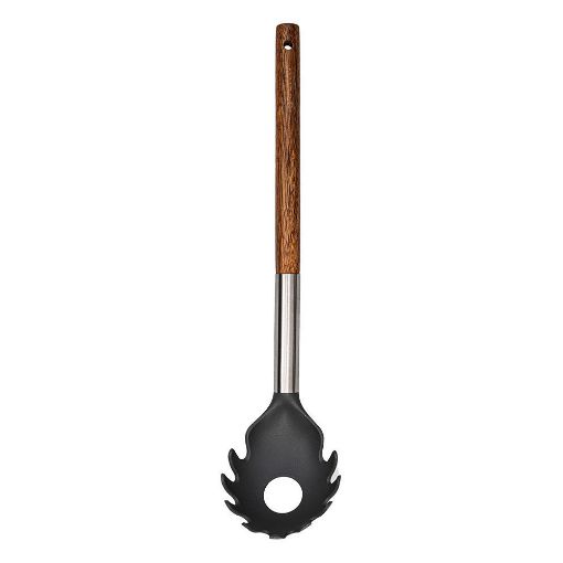 Εικόνα της Κουτάλα Ζυμαρικών Estia Stone PBT 32cm Με Ξύλινη Λαβή 01-2664