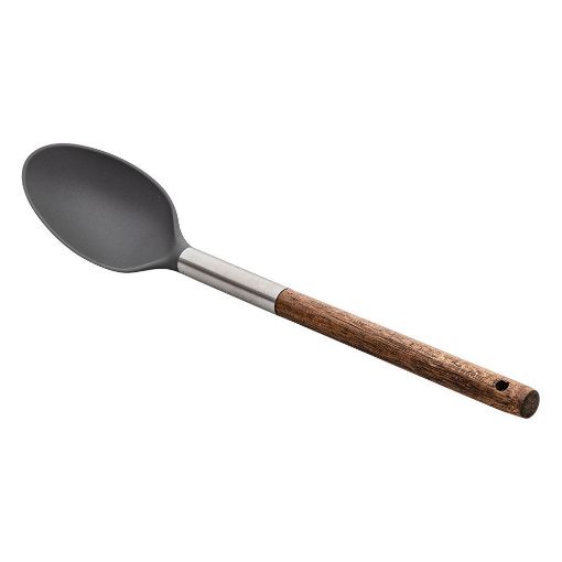 Εικόνα της Κουτάλα Ραγού Stone PBT 34cm Με Ξύλινη Λαβή 01-2657