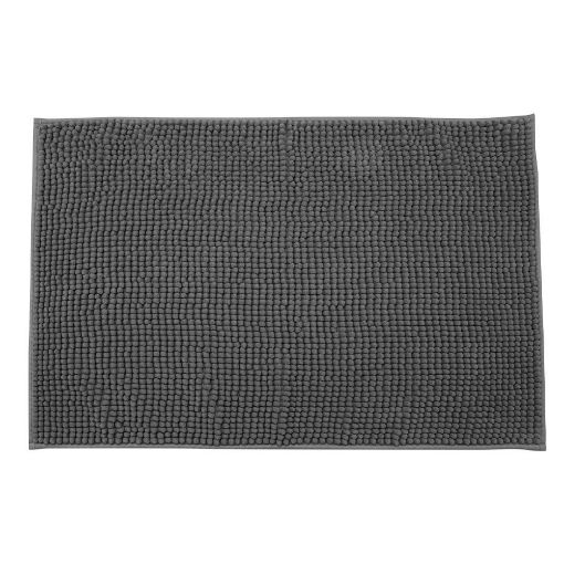 Εικόνα της Πατάκι Μπάνιου Estia Beads 80 x 50cm Charcoal 02-20699
