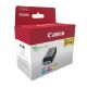 Εικόνα της Πακέτο 3 Μελανιών Canon CLI-521 Cyan/Magenta/Yellow 2934B015