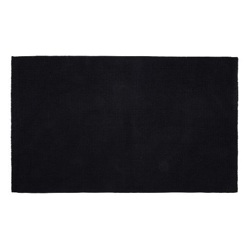 Εικόνα της Πατάκι Μπάνιου Estia Fjord Βαμβακερό 80 x 50cm Magnet Black 02-20095