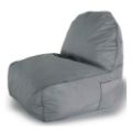 Εικόνα της Πουφ με Αφρολέξ Velco Γκρι 42-31084-10