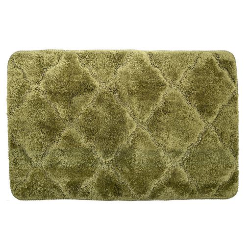 Εικόνα της Πατάκι Μπάνιου Estia Olive Microfiber 70 x 45cm Olive Green 02-14896