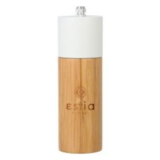 Εικόνα της Μύλος Estia Για Αλάτι/Πιπέρι Bamboo Essentials 5x16cm Λευκός 01-19631