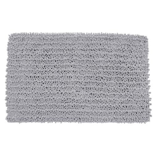Εικόνα της Πατάκι Μπάνιου Estia Shaggy 80 x 50cm Grey 02-20743