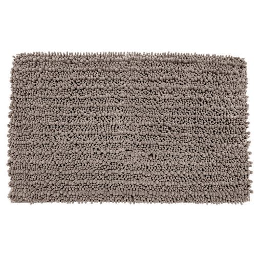 Εικόνα της Πατάκι Μπάνιου Estia Shaggy 80 x 50cm Brown 02-20767