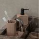 Εικόνα της Αντλία Σαπουνιού Estia Text Ρητίνης 210ml Beige 02-13417