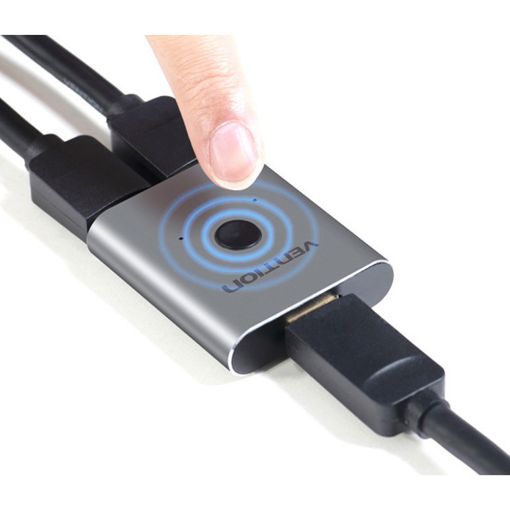 Εικόνα της HDMI Switch Vention Bi-Direction Silver AFUH0