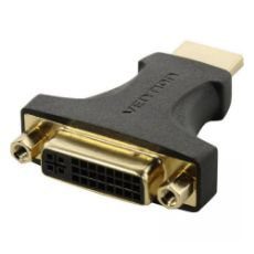 Εικόνα της Adapter Vention HDMI to DVI-D M/F Bi-Directional Black AIKB0