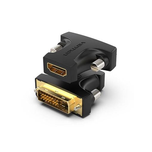 Εικόνα της Adapter Vention HDMI to DVI-I M/F Bi-Directional Black AILB0