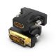 Εικόνα της Adapter Vention HDMI to DVI-I M/F Bi-Directional Black AILB0