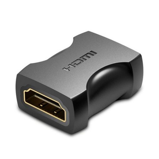 Εικόνα της Adapter Vention HDMI to HDMI F/F Black AIRB0