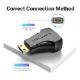 Εικόνα της Adapter Vention mini HDMI to HDMI M/F Black AISB0