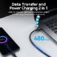Εικόνα της Καλώδιο Vention USB-A 2.0 to USB-C M/M 1m Black CTHBF