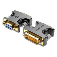 Εικόνα της Adapter Vention DVI-I (24+5)  to VGA M/F Black ECFB0